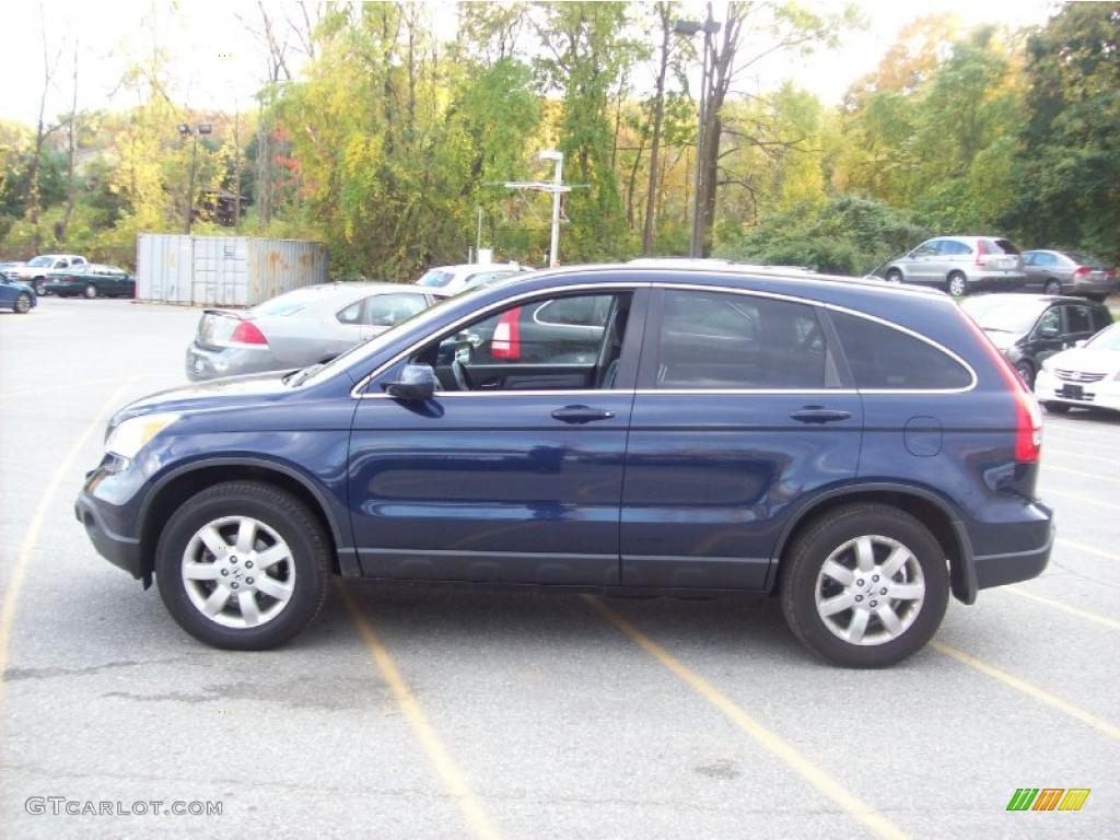 2007 CR-V EX-L 4WD - Royal Blue Pearl / Gray photo #22