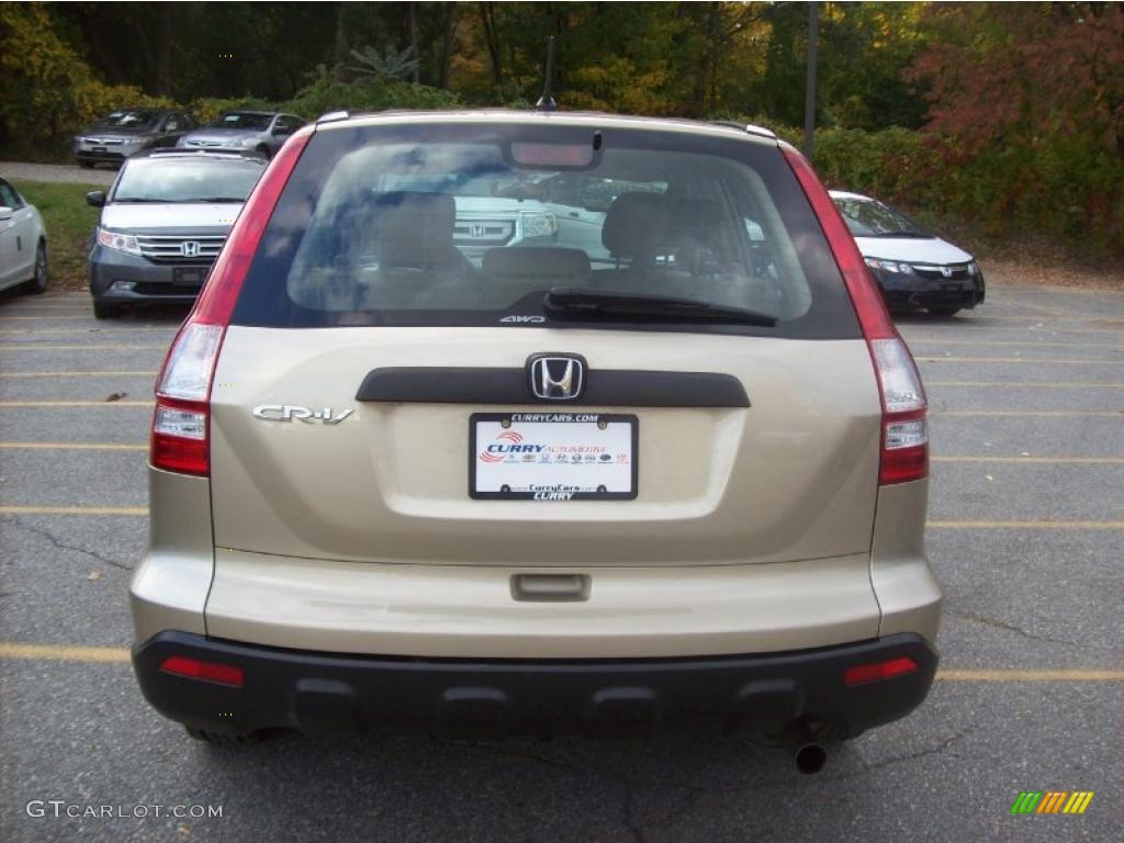2007 CR-V LX 4WD - Borrego Beige Metallic / Ivory photo #23