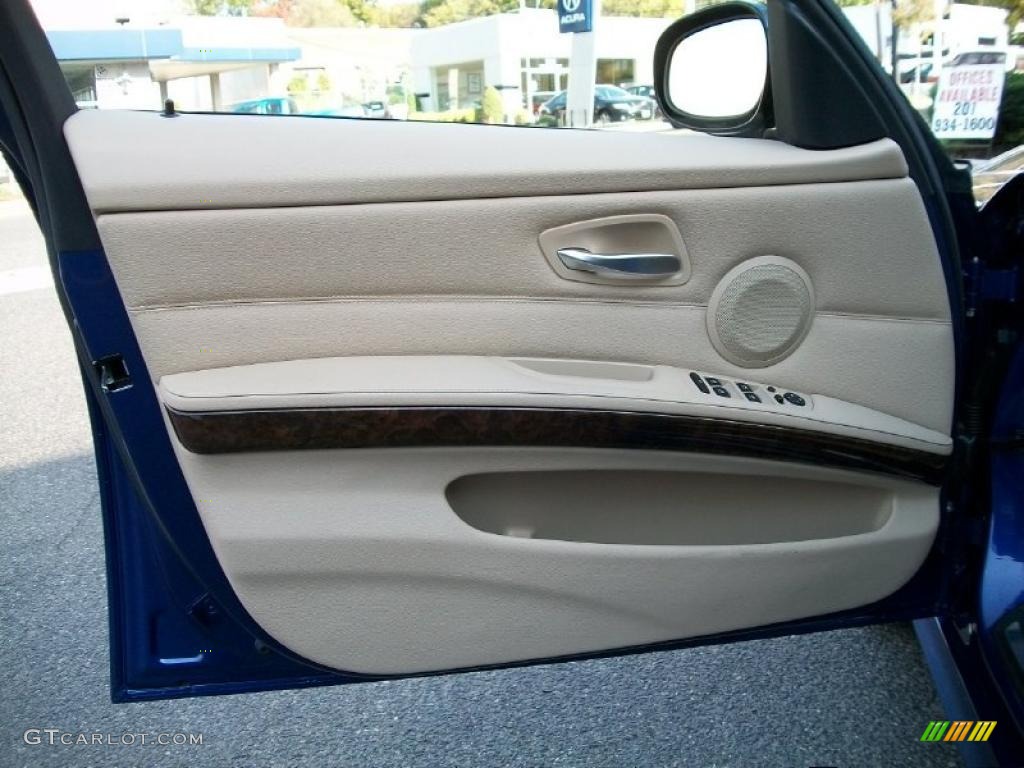 2010 3 Series 328i xDrive Sedan - Montego Blue Metallic / Cream Beige photo #9