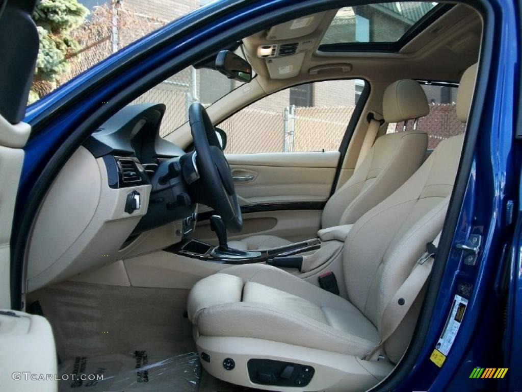 2010 3 Series 328i xDrive Sedan - Montego Blue Metallic / Cream Beige photo #12