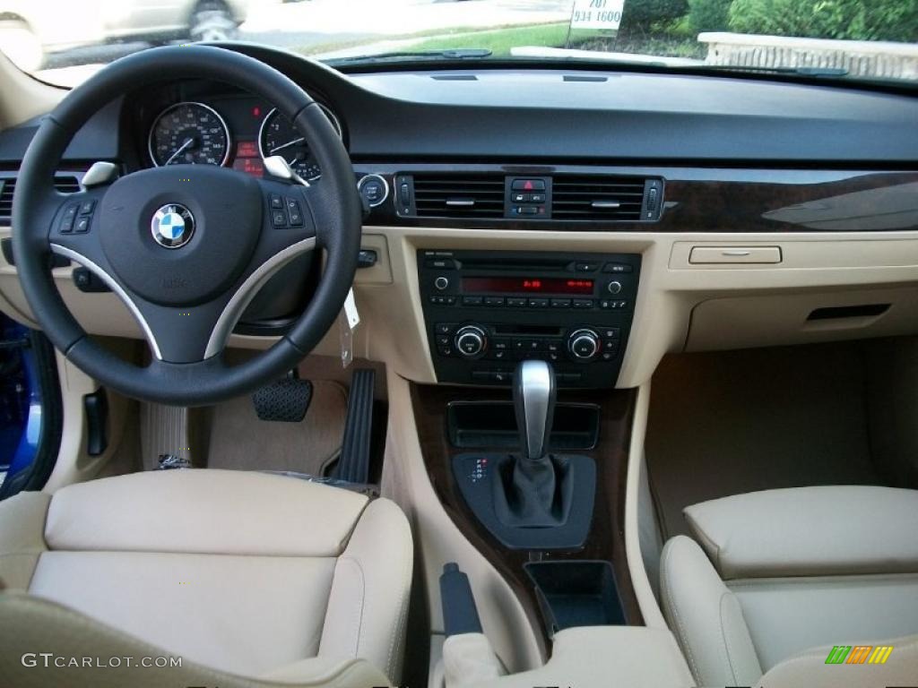 2010 3 Series 328i xDrive Sedan - Montego Blue Metallic / Cream Beige photo #13
