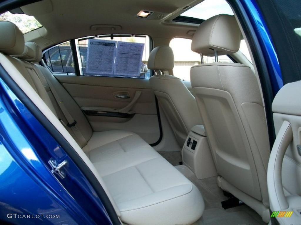 2010 3 Series 328i xDrive Sedan - Montego Blue Metallic / Cream Beige photo #24