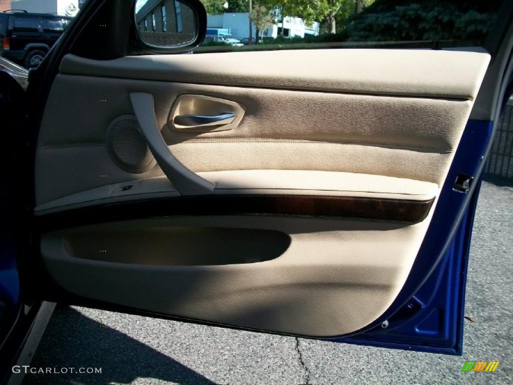 2010 3 Series 328i xDrive Sedan - Montego Blue Metallic / Cream Beige photo #25
