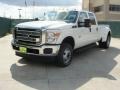 2011 Oxford White Ford F350 Super Duty XLT Crew Cab 4x4 Dually  photo #7