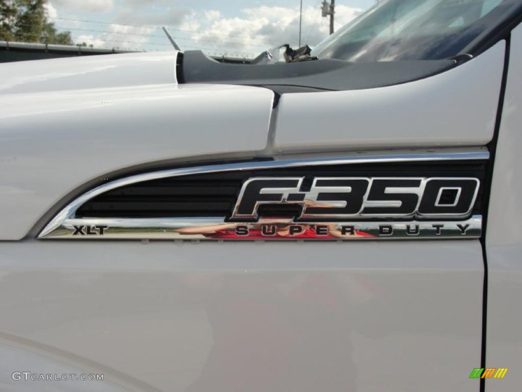 2011 Ford F350 Super Duty XLT Crew Cab 4x4 Dually Marks and Logos Photo #38387959