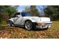 1988 Grand Prix White Porsche 911 Turbo Cabriolet  photo #16