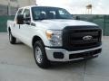 Oxford White - F250 Super Duty XL Crew Cab Photo No. 1