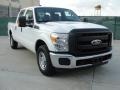 2011 Oxford White Ford F250 Super Duty XL Crew Cab  photo #1