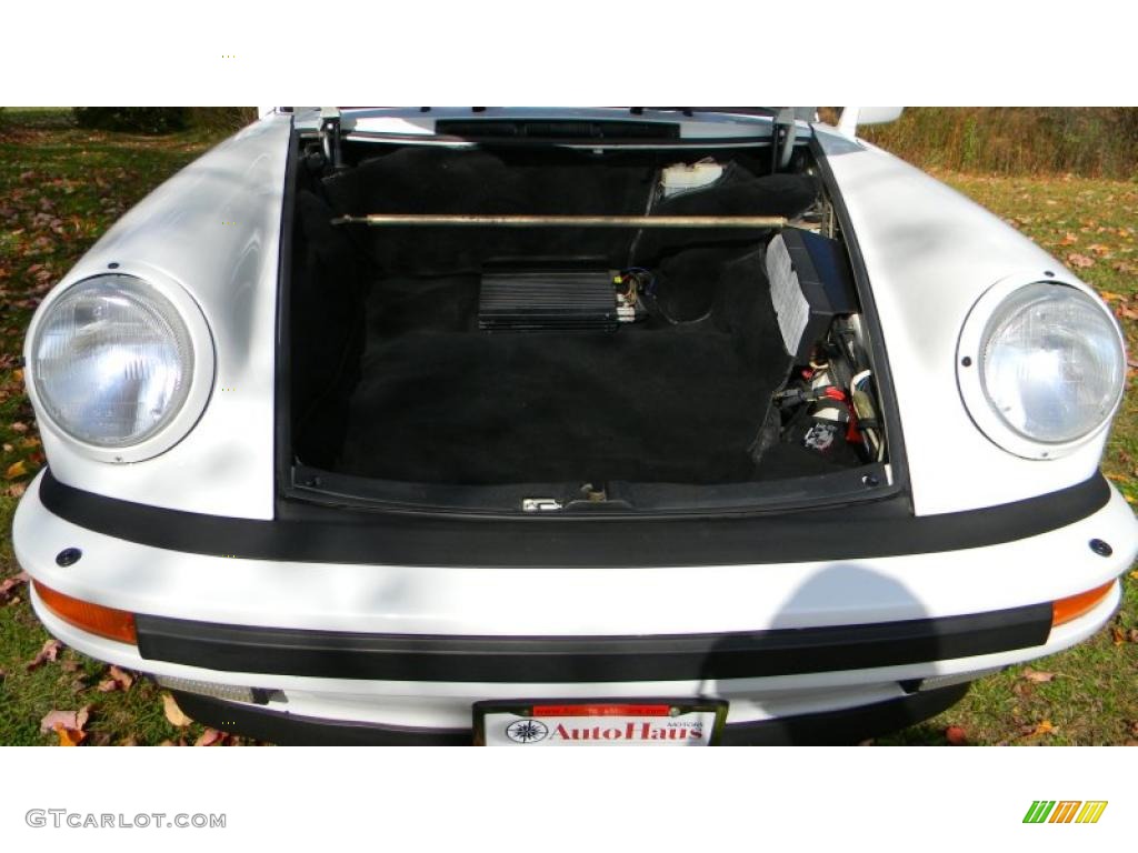 1988 Porsche 911 Turbo Cabriolet Trunk Photos