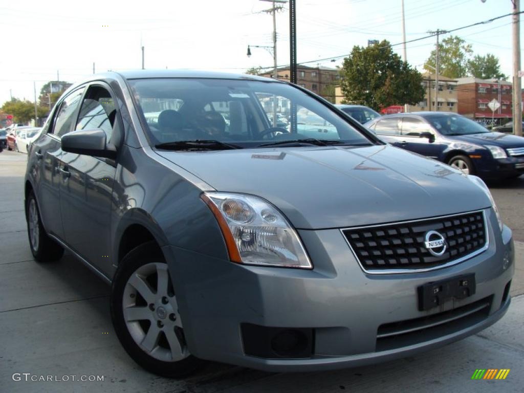 2007 Sentra 2.0 S - Magnetic Gray / Charcoal/Steel photo #1