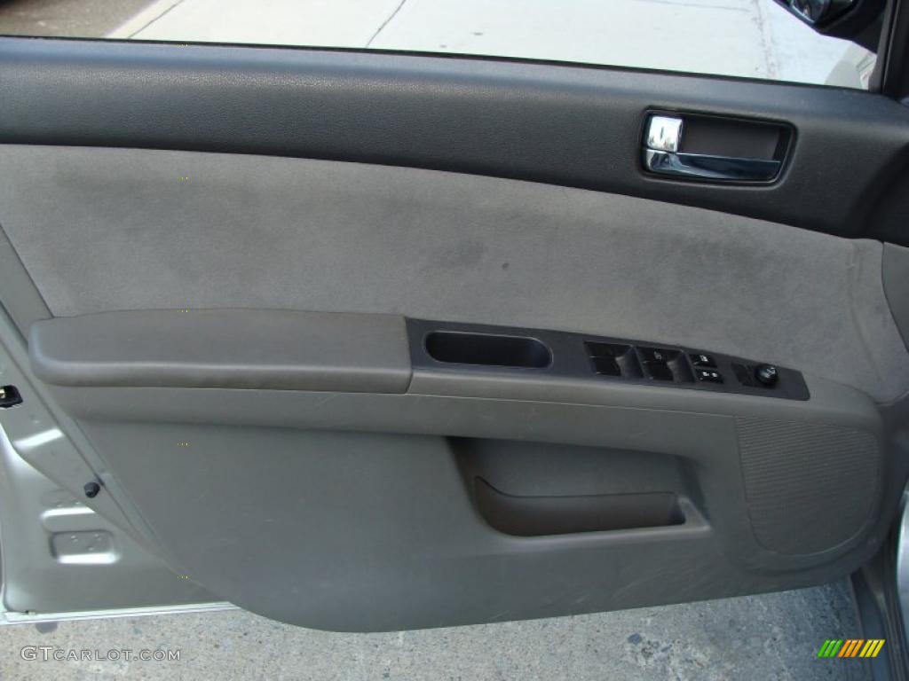 2007 Sentra 2.0 S - Magnetic Gray / Charcoal/Steel photo #10