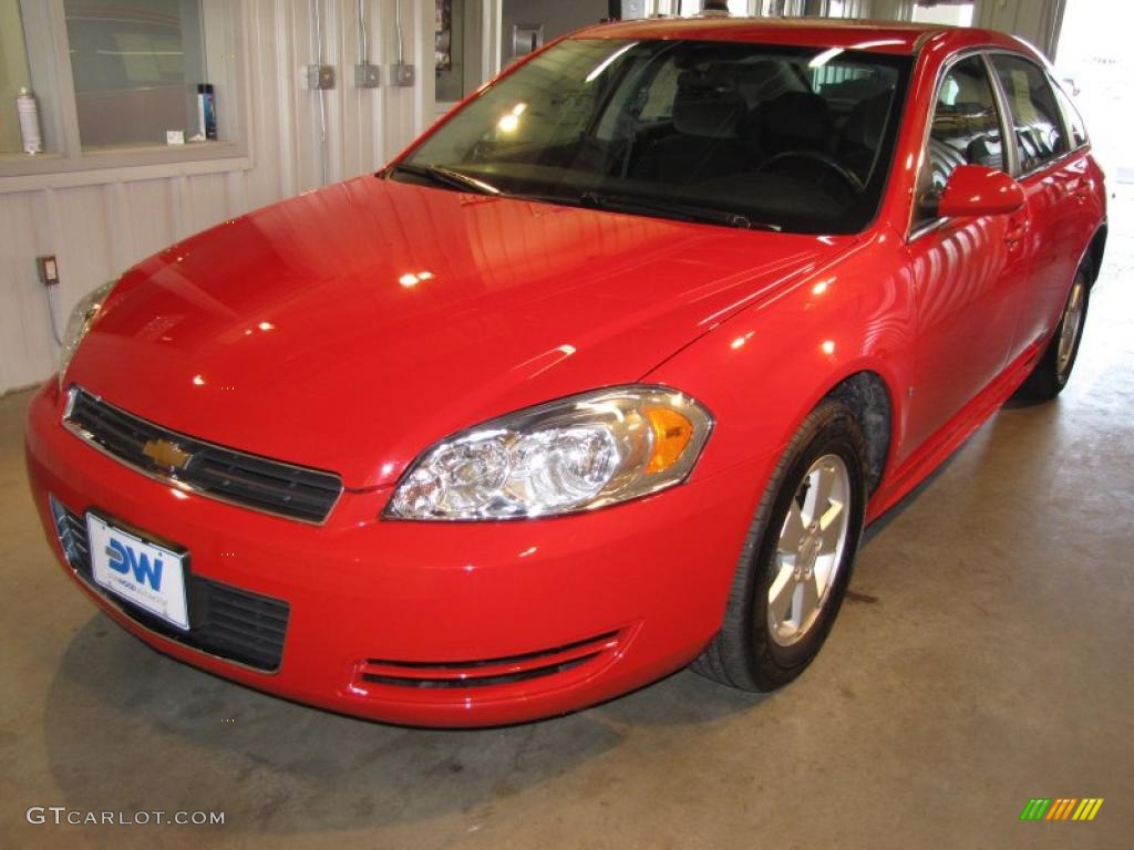 2010 Impala LT - Victory Red / Ebony photo #2