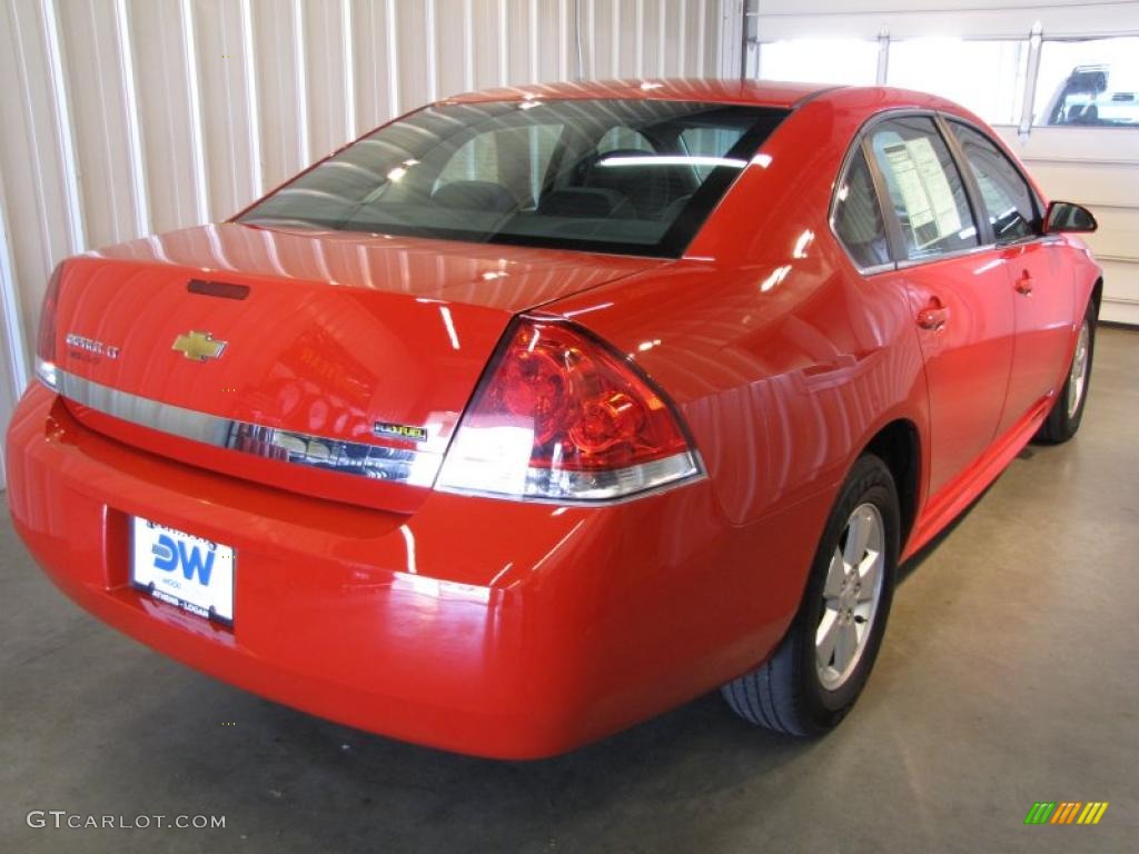 2010 Impala LT - Victory Red / Ebony photo #3