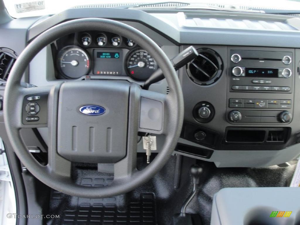 2011 Ford F250 Super Duty XL Crew Cab 4x4 Interior Color Photos