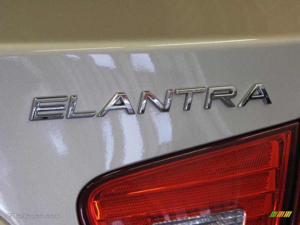 2009 Elantra GLS Sedan - Laguna Sand / Beige photo #6