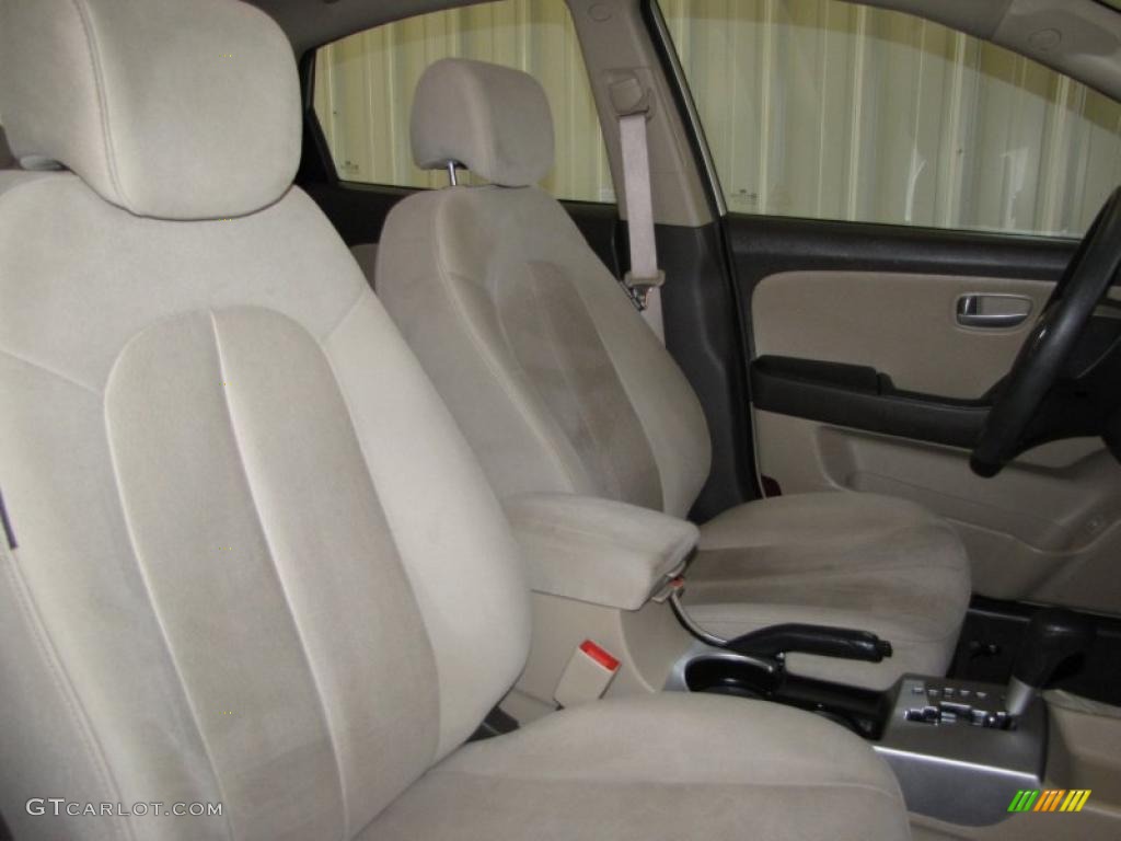 2009 Elantra GLS Sedan - Laguna Sand / Beige photo #16