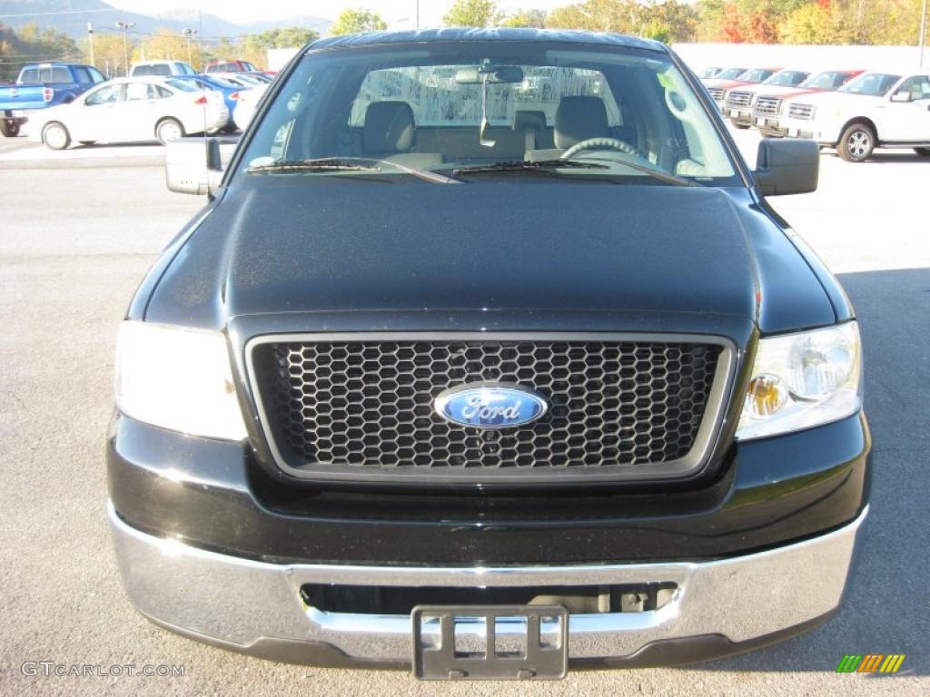 2006 F150 XLT SuperCab - Black / Medium Flint photo #3