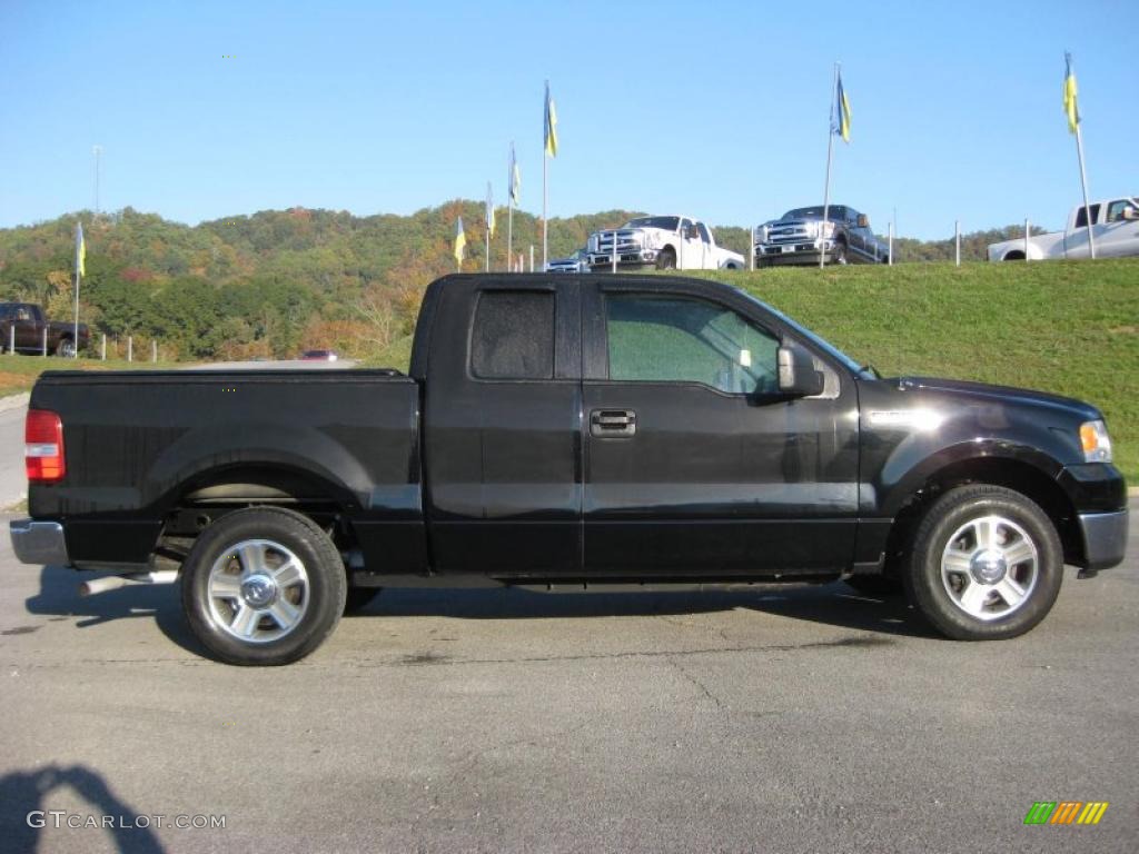 2006 F150 XLT SuperCab - Black / Medium Flint photo #5