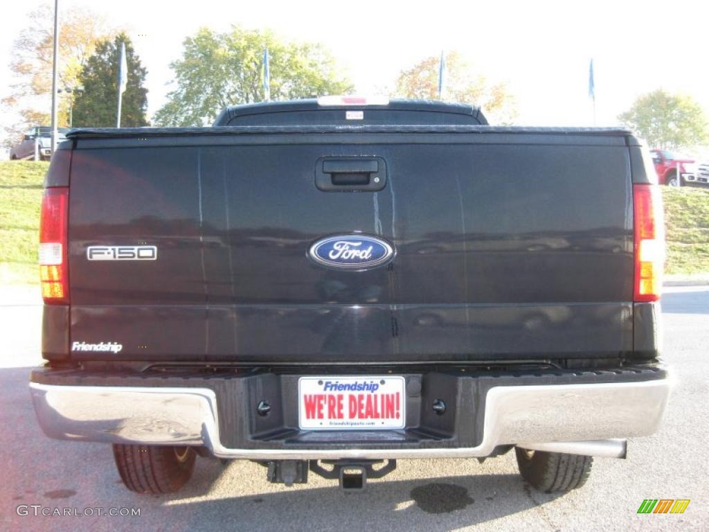 2006 F150 XLT SuperCab - Black / Medium Flint photo #7