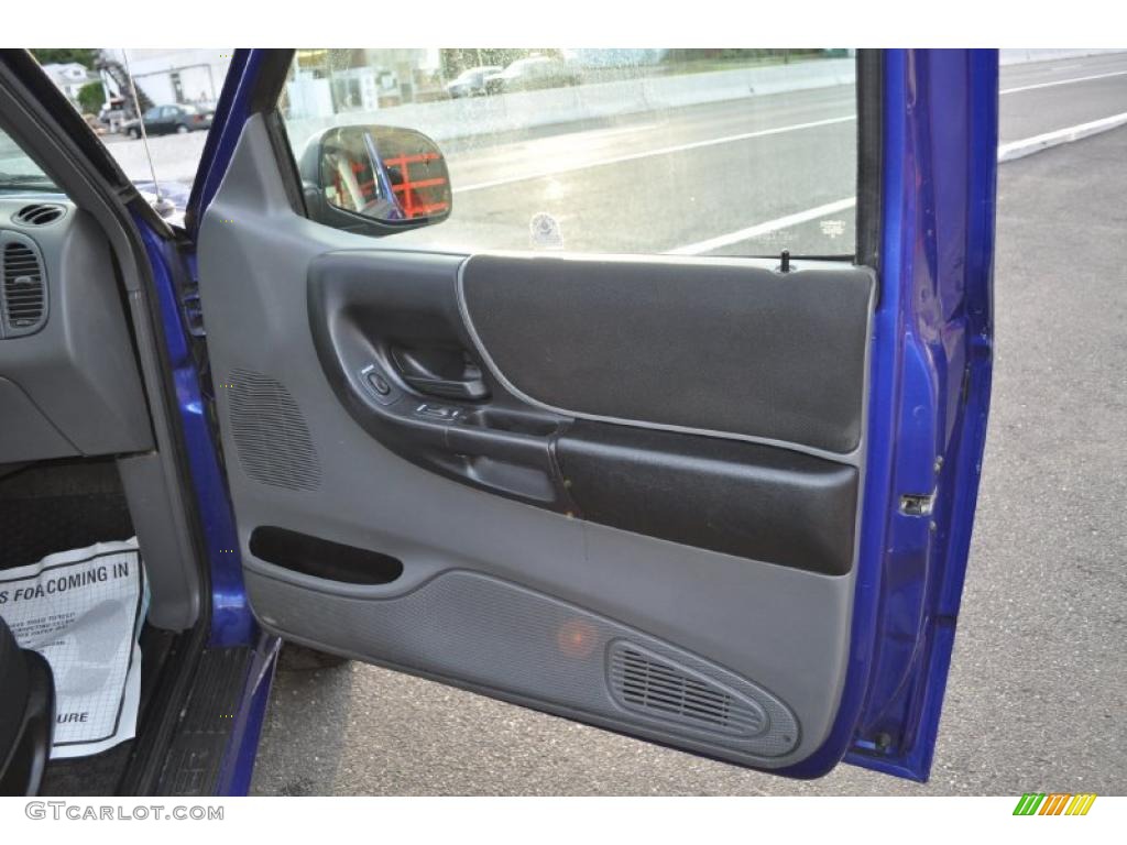 2004 Ranger XLT SuperCab 4x4 - Sonic Blue Metallic / Medium Dark Flint photo #17