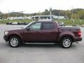 Dark Cherry Metallic 2008 Ford Explorer Sport Trac Limited 4x4
