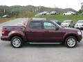 2008 Dark Cherry Metallic Ford Explorer Sport Trac Limited 4x4  photo #5