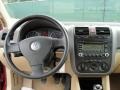 Pure Beige 2006 Volkswagen Jetta 2.5 Sedan Dashboard