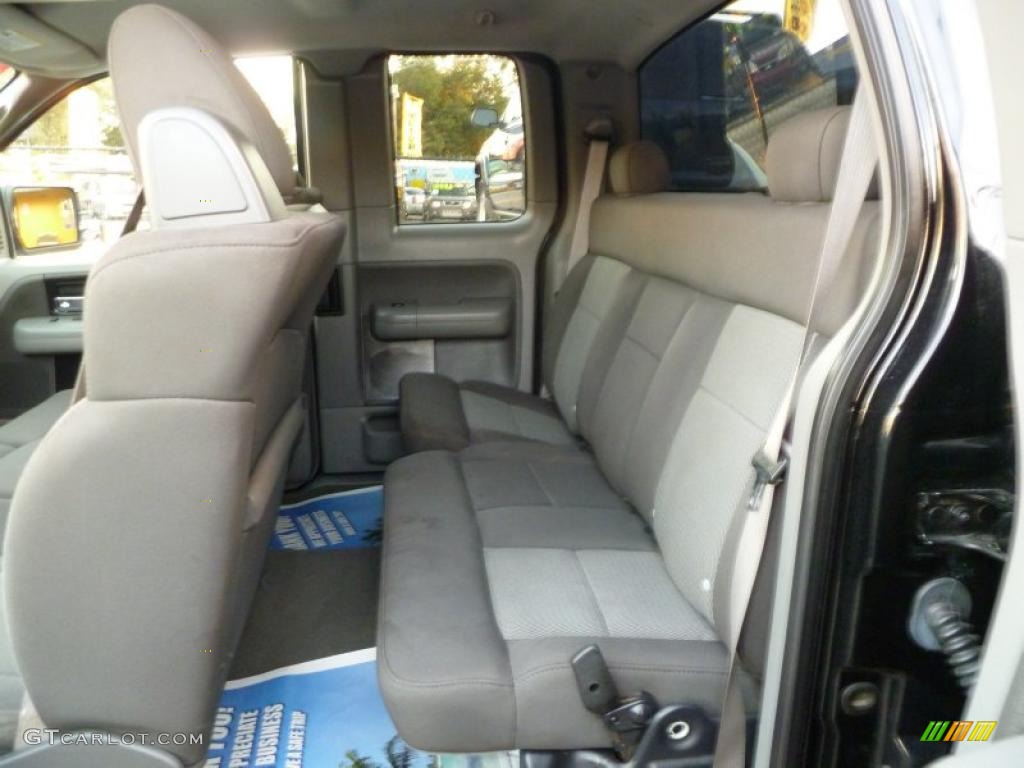 2005 F150 XLT SuperCab - Black / Medium Flint/Dark Flint Grey photo #9