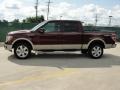 2009 Royal Red Metallic Ford F150 Lariat SuperCrew 4x4  photo #6