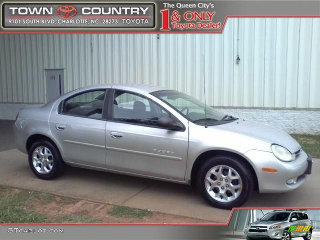 Bright Silver Metallic Dodge Neon