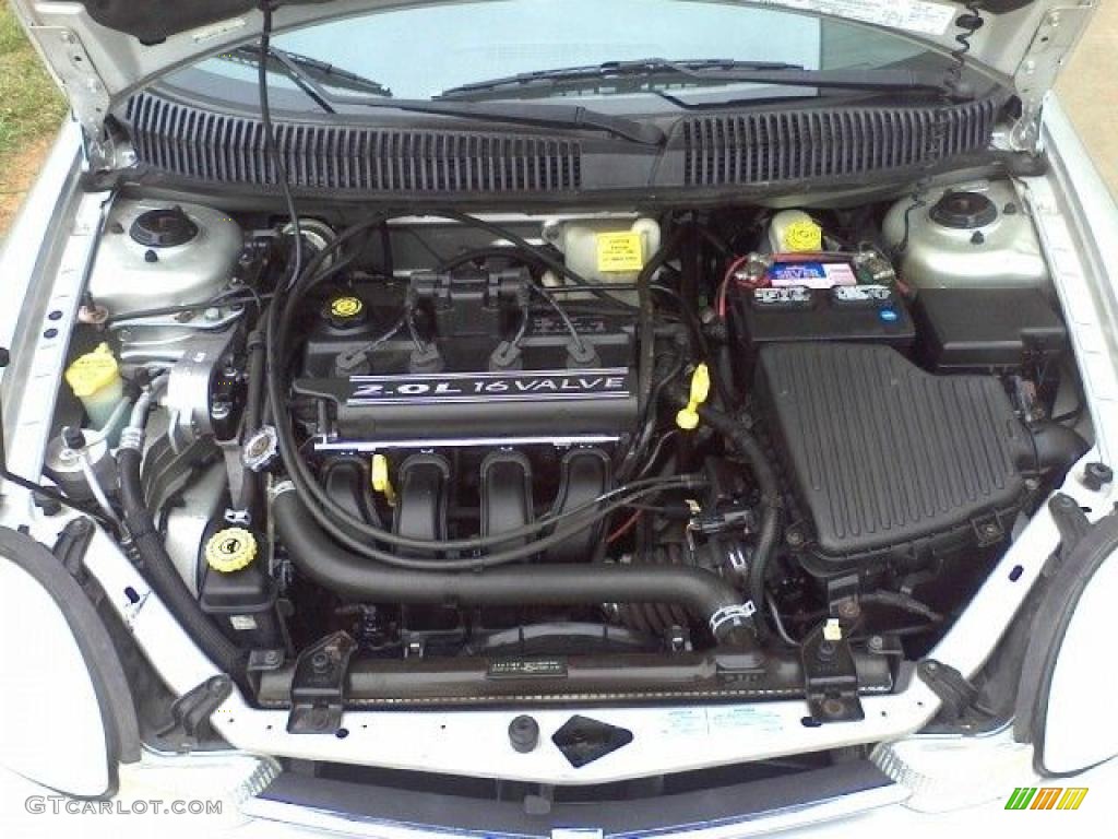 2000 Dodge Neon ES 2.0 Liter SOHC 16-Valve 4 Cylinder Engine Photo #38393988