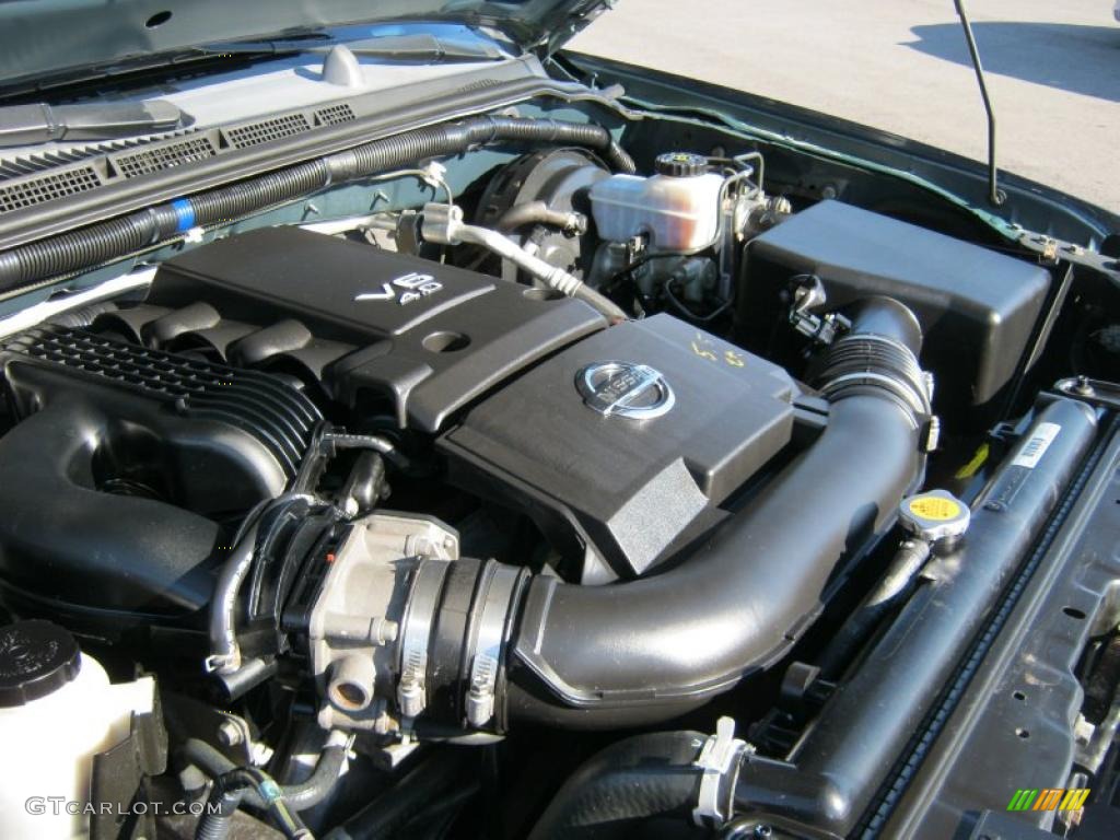 2005 Nissan Pathfinder XE 4x4 4.0 Liter DOHC 24-Valve V6 Engine Photo #38394176