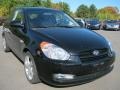 Ebony Black - Accent GS Coupe Photo No. 13