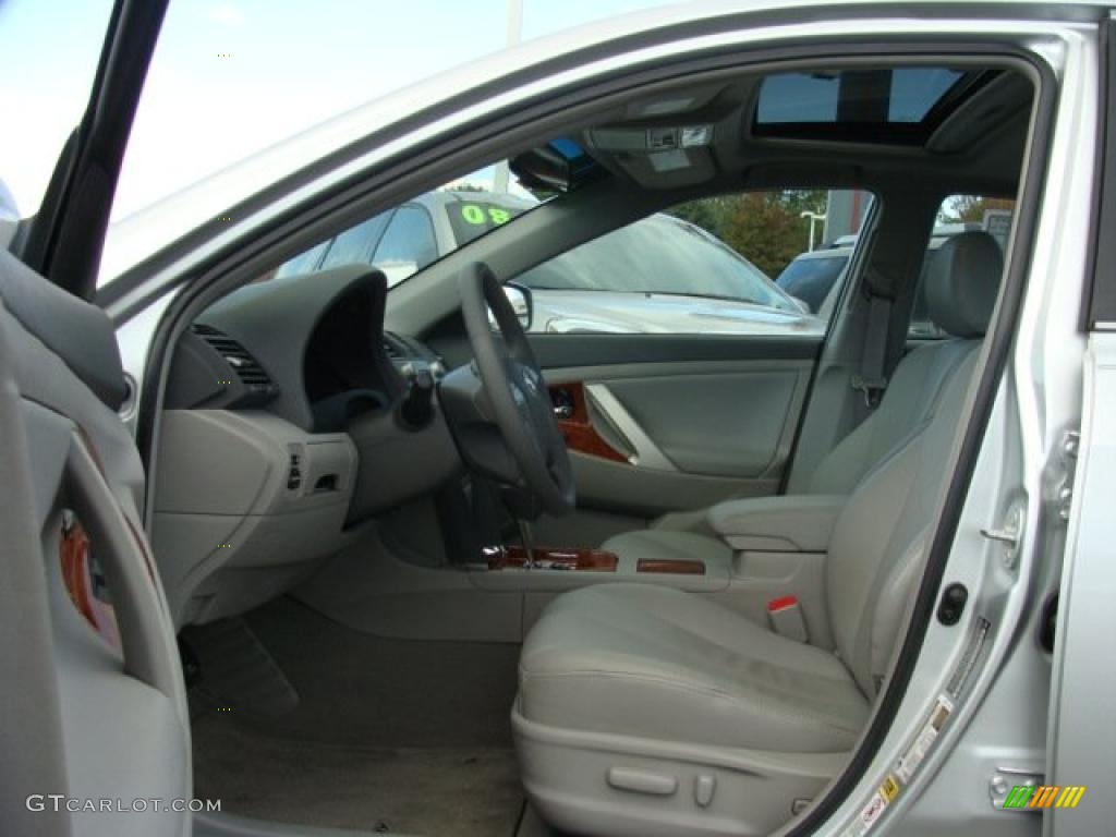 2008 Camry XLE V6 - Classic Silver Metallic / Ash photo #7