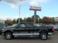 2006 Black Ford F150 XLT SuperCab 4x4  photo #3