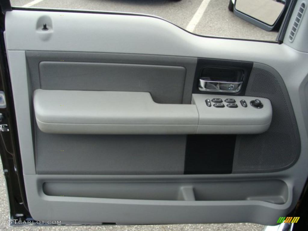 2006 F150 XLT SuperCab 4x4 - Black / Medium/Dark Flint photo #6