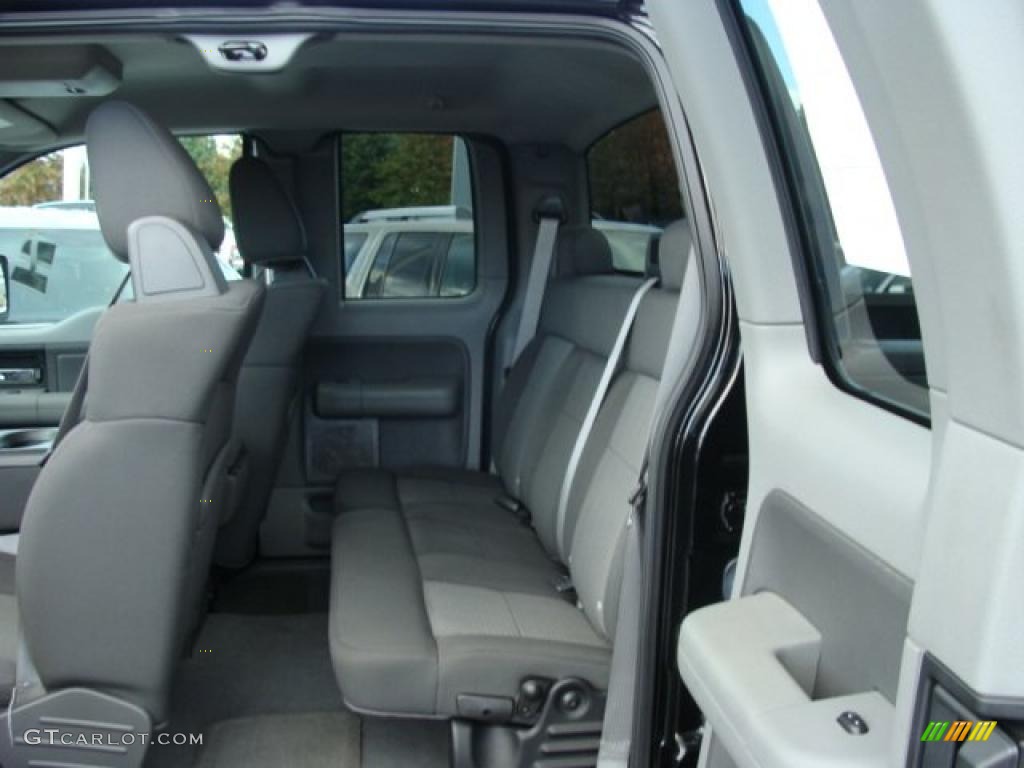 2006 F150 XLT SuperCab 4x4 - Black / Medium/Dark Flint photo #13