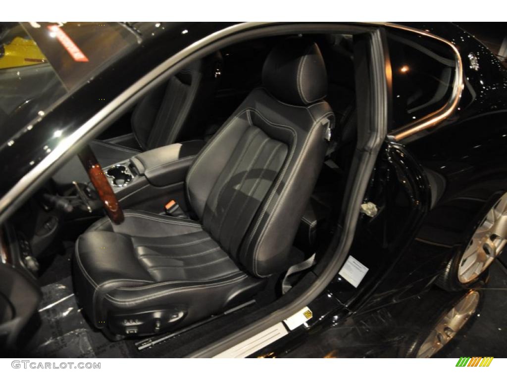 Nero Interior 2009 Maserati GranTurismo Standard GranTurismo Model Photo #38396907
