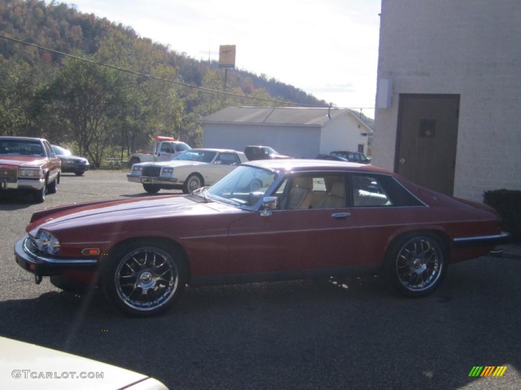 1989 XJ XJS V12 Coupe - Signal Red / Ivory photo #8