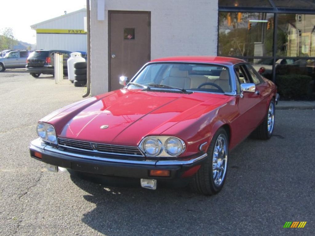 1989 XJ XJS V12 Coupe - Signal Red / Ivory photo #9