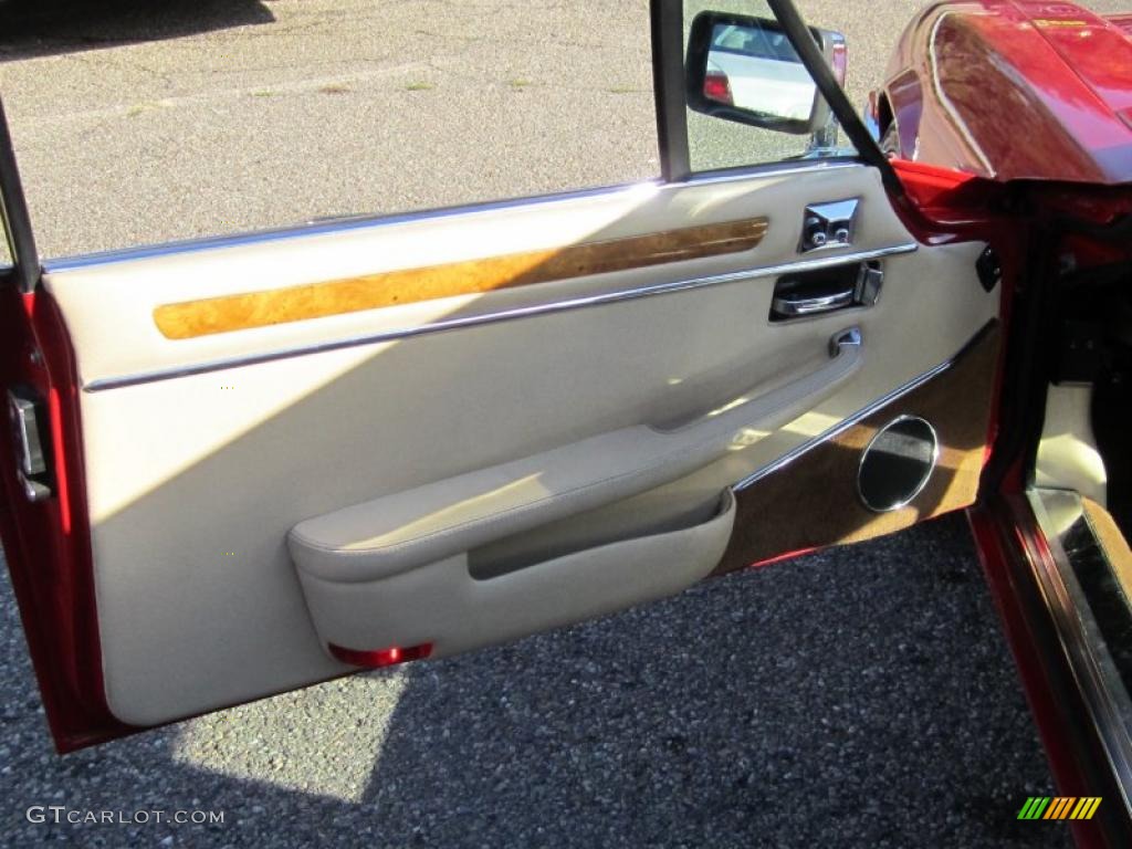 1989 XJ XJS V12 Coupe - Signal Red / Ivory photo #13