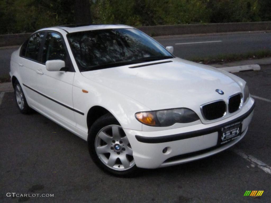 2004 3 Series 325xi Sedan - Alpine White / Grey photo #2