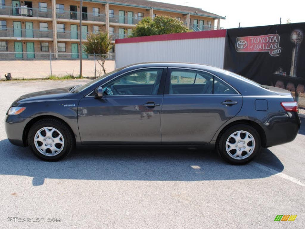 2008 Camry Hybrid - Magnetic Gray Metallic / Ash photo #8