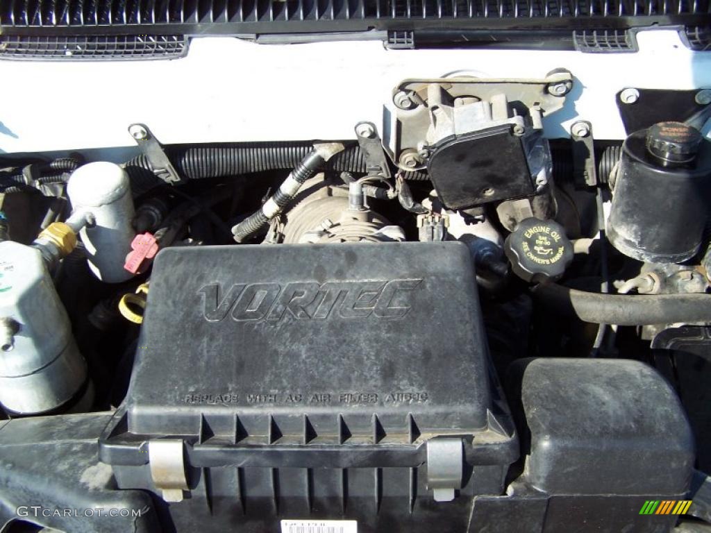 2002 GMC Safari SL Cargo Van Engine Photos