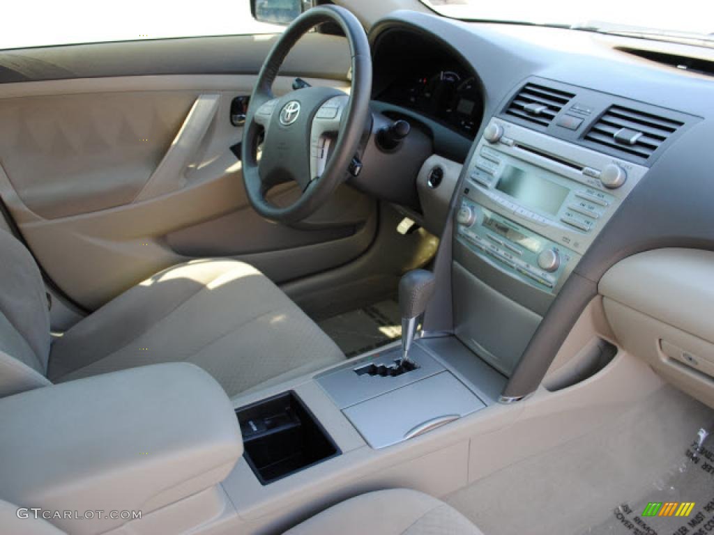 2008 Camry Hybrid - Black / Bisque photo #9