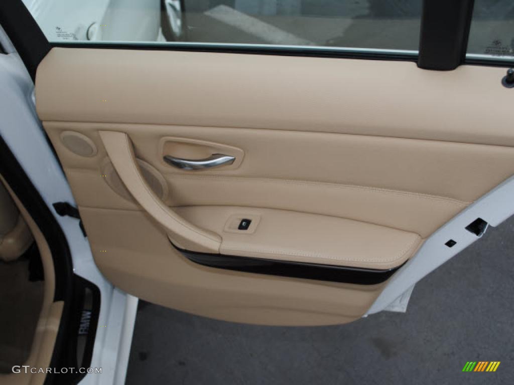 Beige Interior 2009 BMW 3 Series 328i Sport Wagon Photo #38400208