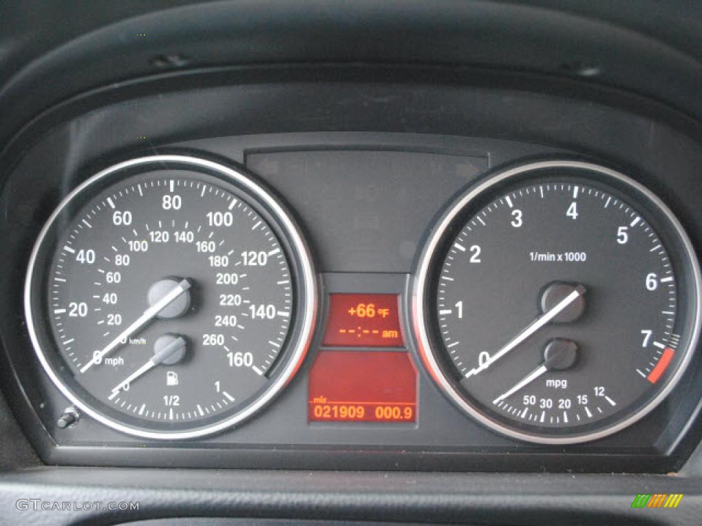 2009 BMW 3 Series 328i Sport Wagon Gauges Photo #38400380