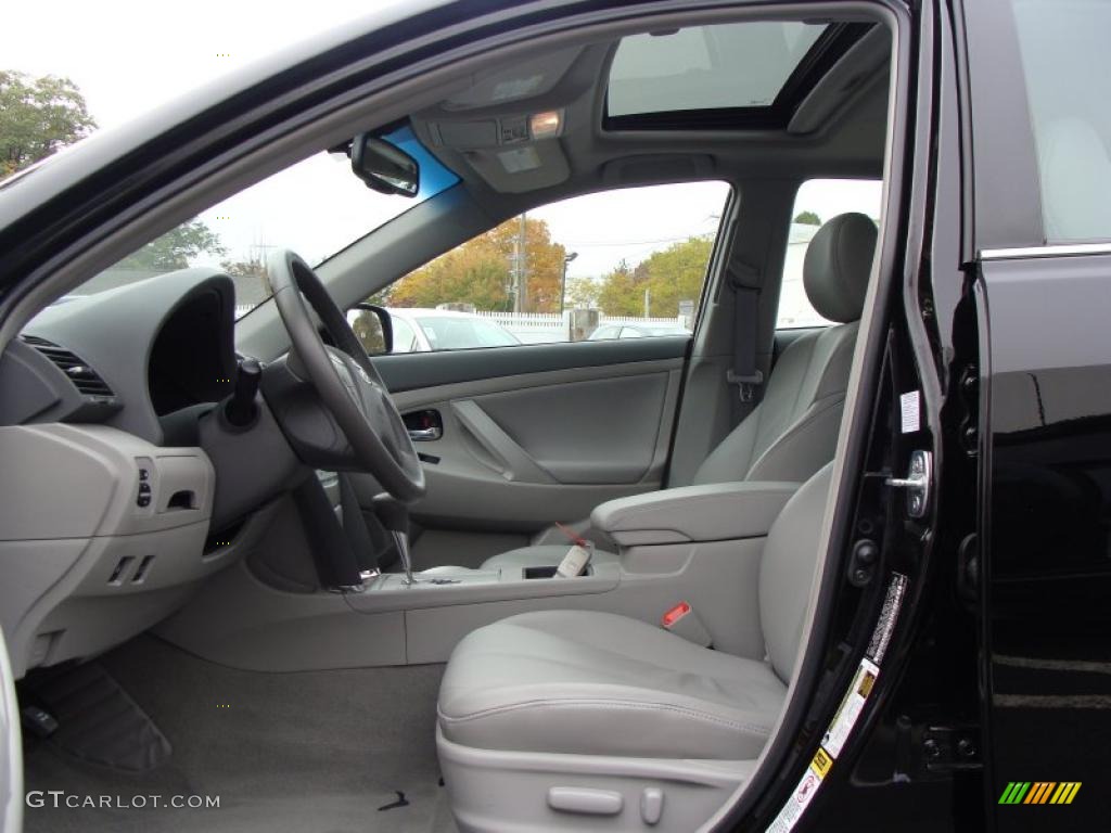 2008 Camry Hybrid - Black / Ash photo #8