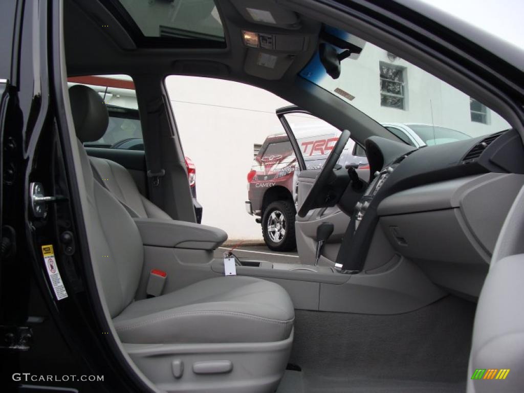 2008 Camry Hybrid - Black / Ash photo #9