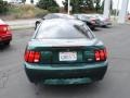 2001 Dark Highland Green Ford Mustang V6 Coupe  photo #9